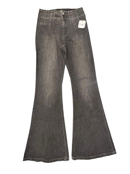 Altar'd State Denim - Altar’d State High-Waist Flared Women’s Jeans Charcoal Gray NWT 27 Stretch